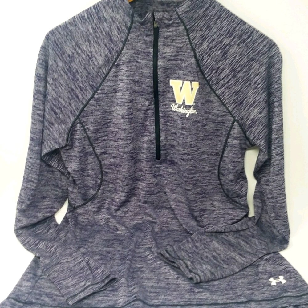 Women's Under Armour UW Purple 1/4 Zip Size Medium